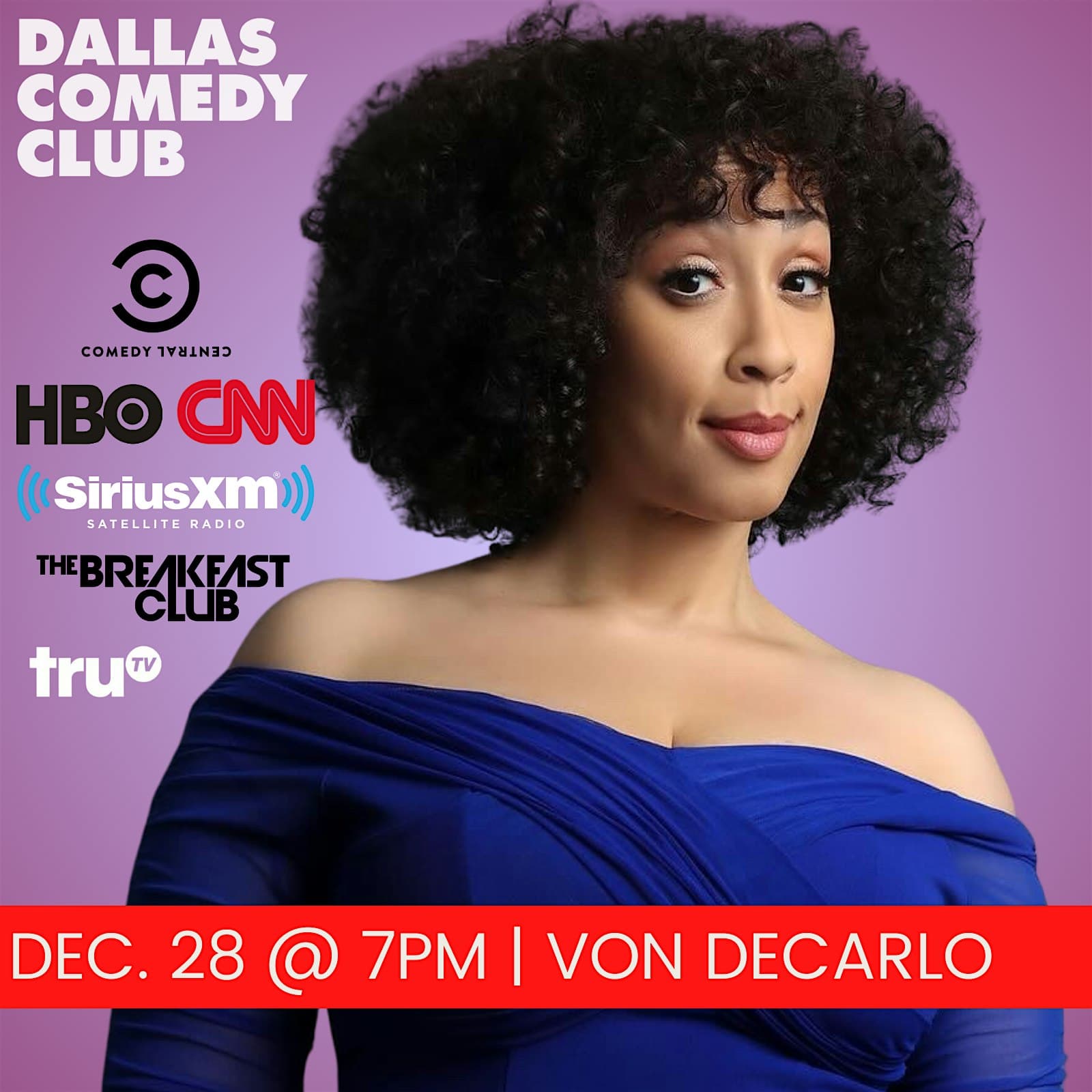 Dallas Comedy Club Presents: VON DECARLO at Dallas Comedy Club