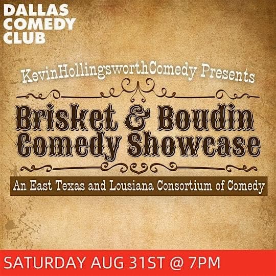 Brisket & Boudin Comedy Showcase at Dallas Comedy Club