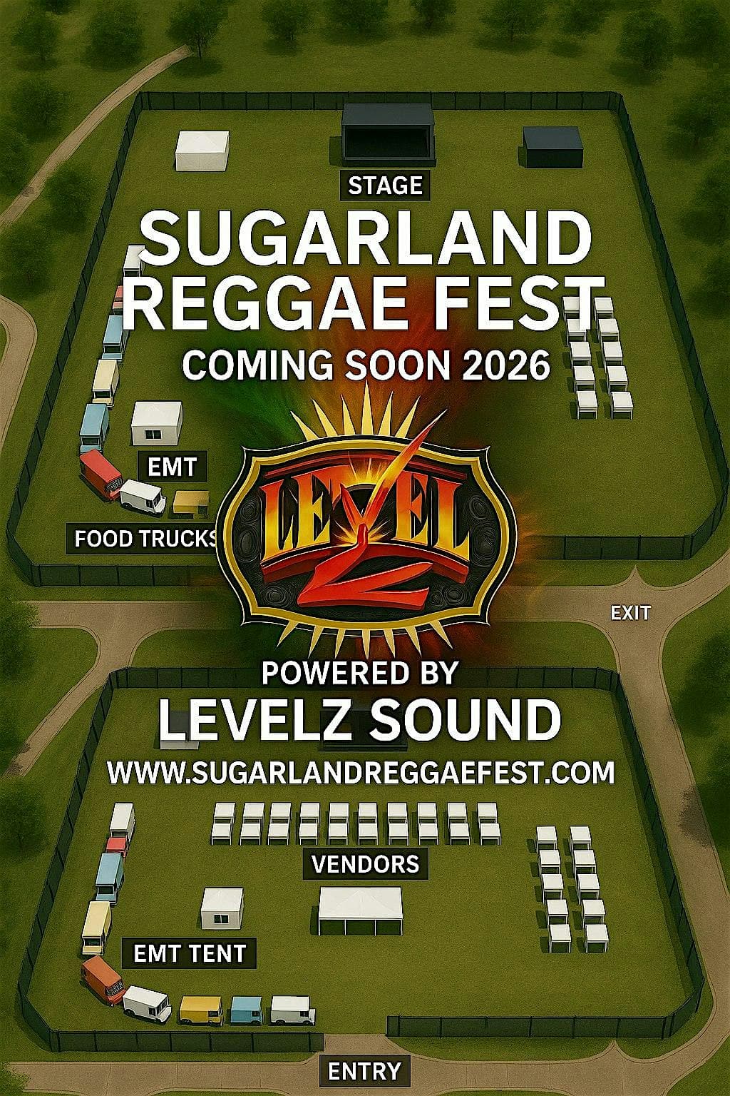 Sugarland Reggae Festival at The Crown Festival Park at Sugar Land